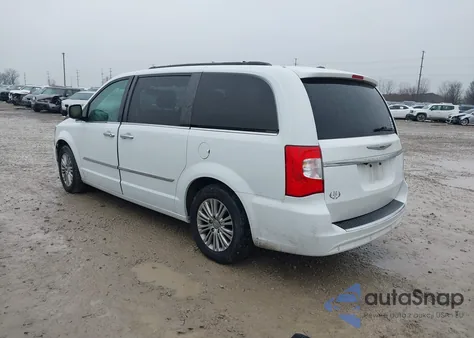 2016 Chrysler Town & Country Touring-L Anniversary Edition z USA, uszkodzony, nr VIN 2C4RC1CG9GR222713